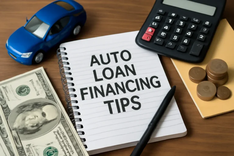 Auto loan financing tips