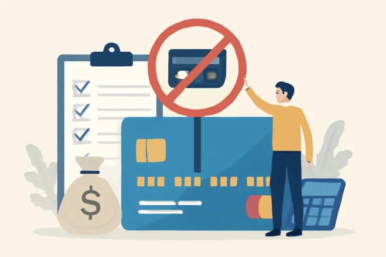Avoiding credit card debt