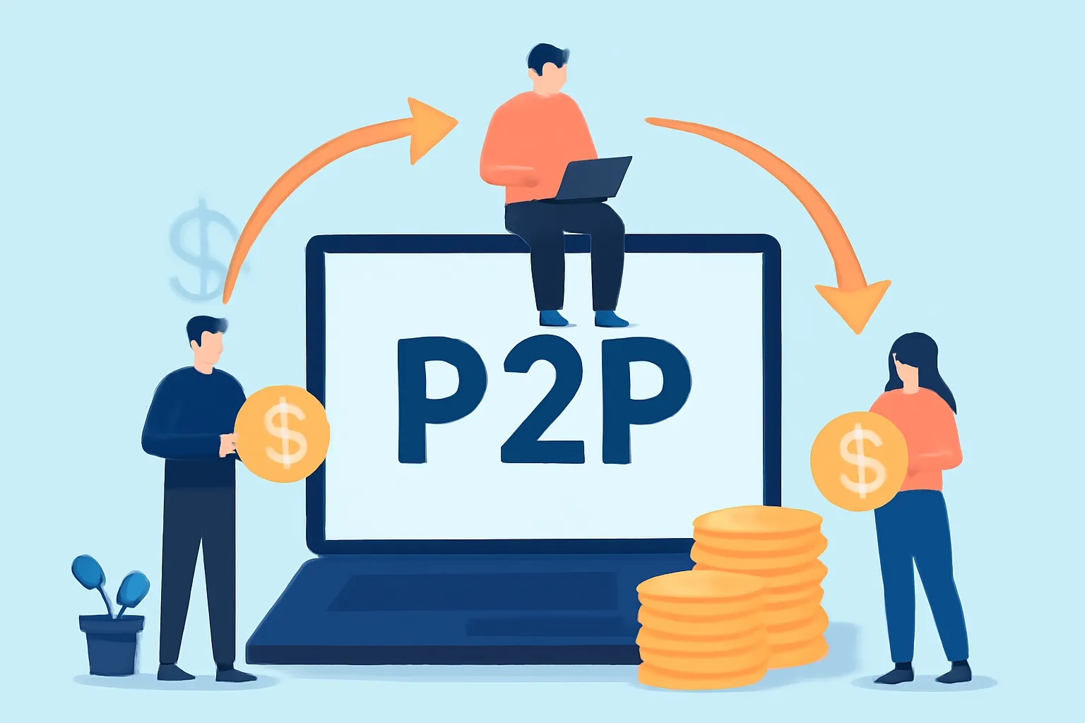 Peer-to-peer (P2P) lending