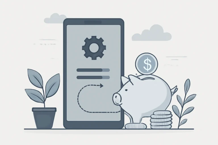 Automated savings plan